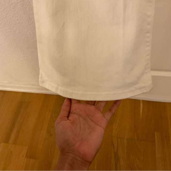 Elizabeth and James off White Jeans high rise plus size 14 flare leg boot - Picture 4 of 7